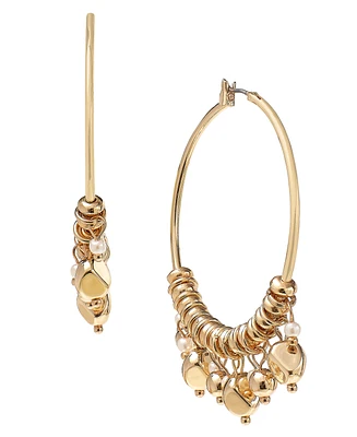 Style & Co Shaky Bead Hoop Earrings, Created for Macy's