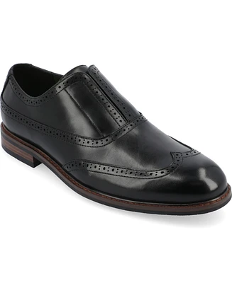 Vance Co. Men's Nikola Tru Comfort Foam Slip-On Oxford Dress Shoes