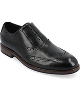 Vance Co. Men's Nikola Tru Comfort Foam Slip-On Oxford Dress Shoes