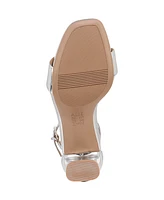 Naturalizer Women's Joy Square Toe Ankle Strap Dress Sandals