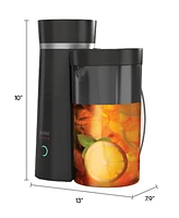 Tzumi Puree Iced Tea and Coffee Maker, 2-Quart