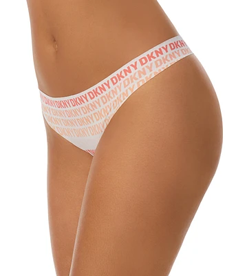 Dkny Litewear Cut Anywear Logo Thong Underwear DK5026