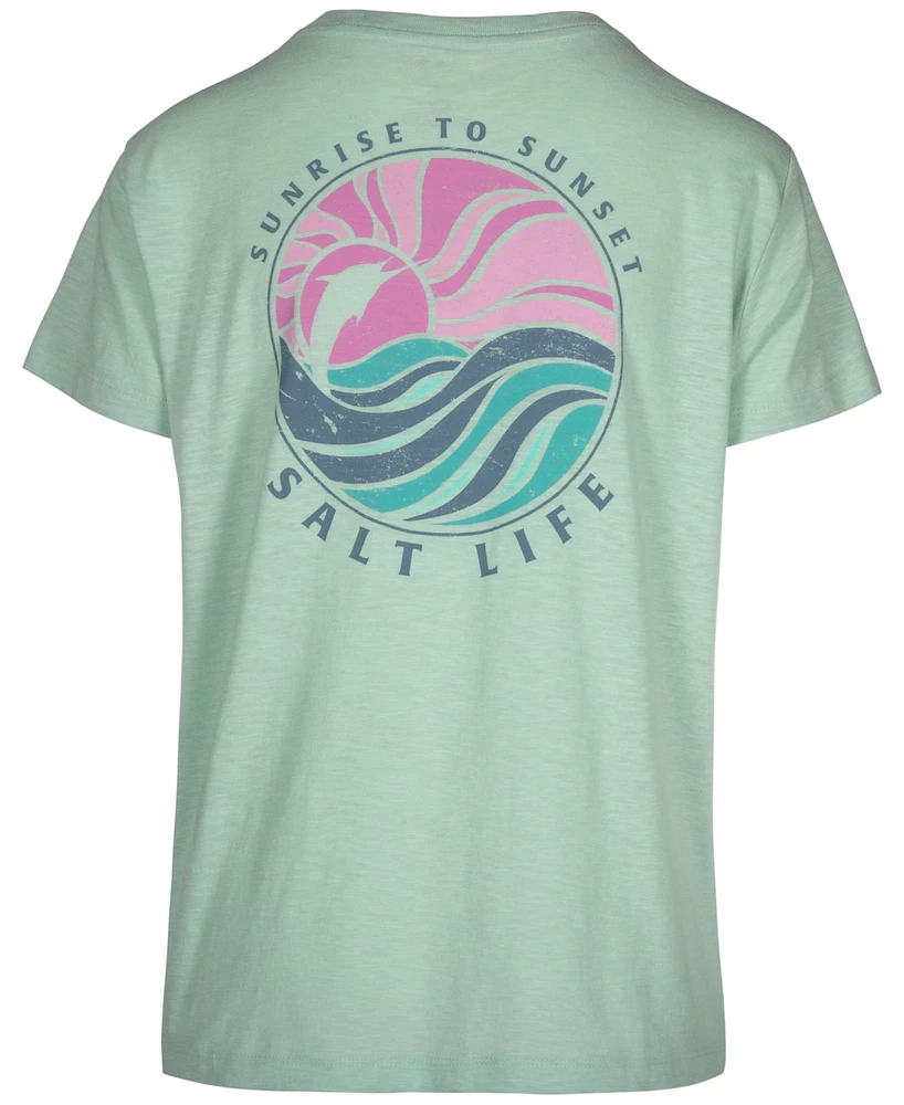 Salt Life Women's Sunrise To Sunset Short-Sleeve T-Shirt
