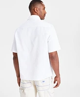 Hugo by Boss Men's Loose-Fit Button-Down Twill Shirt