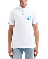 A|X Armani Exchange Men's Ax Logo Polo Shirt