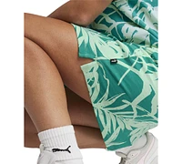 Puma Women's Essential Palm Resort Short-Sleeve T-Shirt Dress