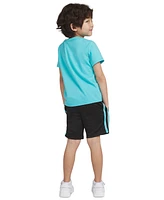 Champion Little Boys Logo Graphic T-Shirt & Shorts, 2 Piece Set