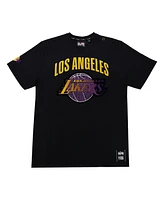 Men's and Women's Nba x Two Hype Black Los Angeles Lakers Culture & Hoops T-shirt