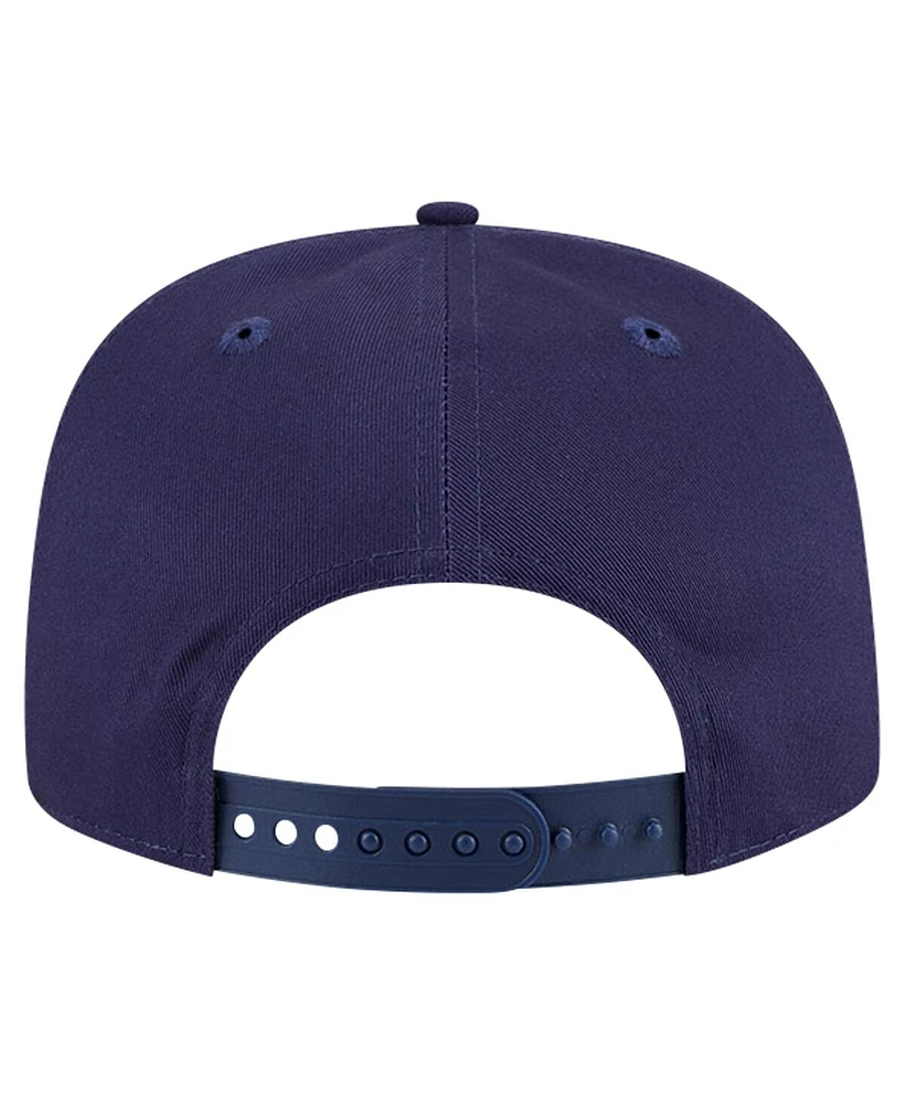 Men's New Era Navy Sporting Kansas City The Golfer Kickoff Collection Adjustable Hat