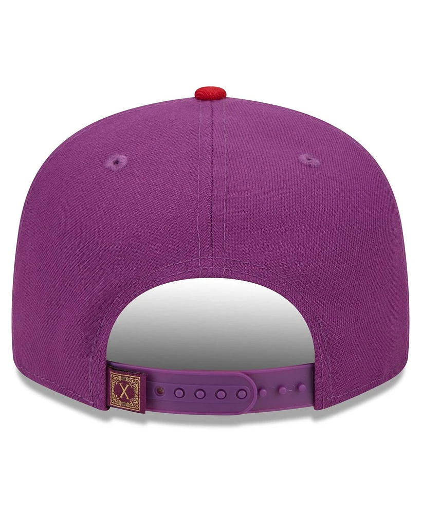 Men's New Era Purple Orlando City Sc Jersey Hook 9FIFTY Snapback Hat