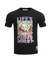 Men's Freeze Max Black SpongeBob SquarePants Life's Sweet T-shirt