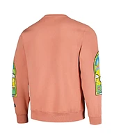 Men's and Women's Freeze Max Orange Peanuts Snoopy Friend Pullover Sweatshirt