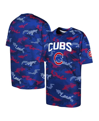 Big Boys Fanatics Royal Chicago Cubs Trainer Tech T-shirt