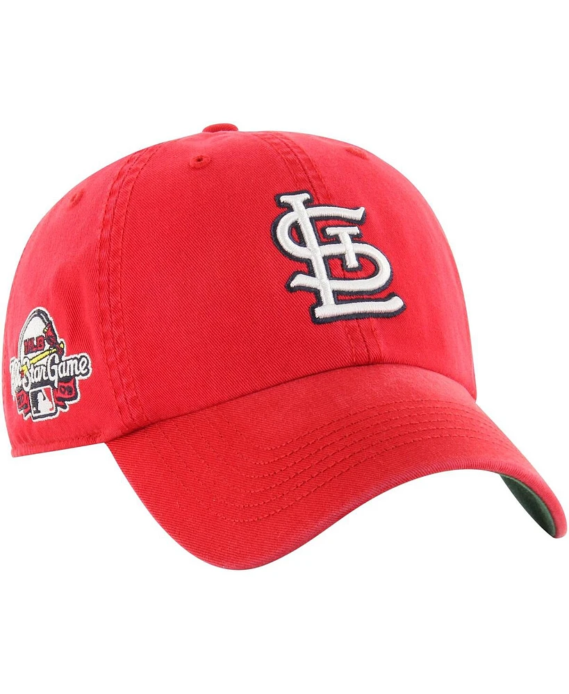 Men's '47 Brand Red St. Louis Cardinals Sure Shot Classic Franchise Fitted Hat