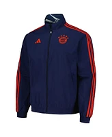 Men's adidas Blue Bayern Munich 2023/24 Reversible Anthem Full-Zip Jacket