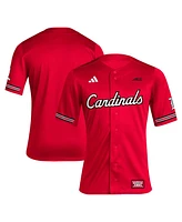 Men's adidas Red Louisville Cardinals Reverse Retro Replica Jersey Baseball