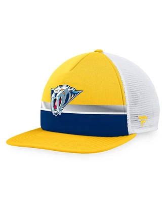 Men's Fanatics Gold Nashville Predators Special Edition Trucker Adjustable Hat