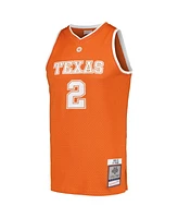 Men's Mitchell & Ness Pj Tucker Texas Orange Distressed Longhorns 2005/06 College Vault Player Swingman Jersey