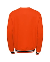 Big Boys Orange Philadelphia Flyers Classic Blueliner Pullover Sweatshirt