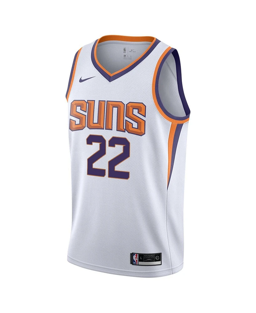 Big Boys Nike Deandre Ayton White Phoenix Suns Swingman Jersey - Association Edition