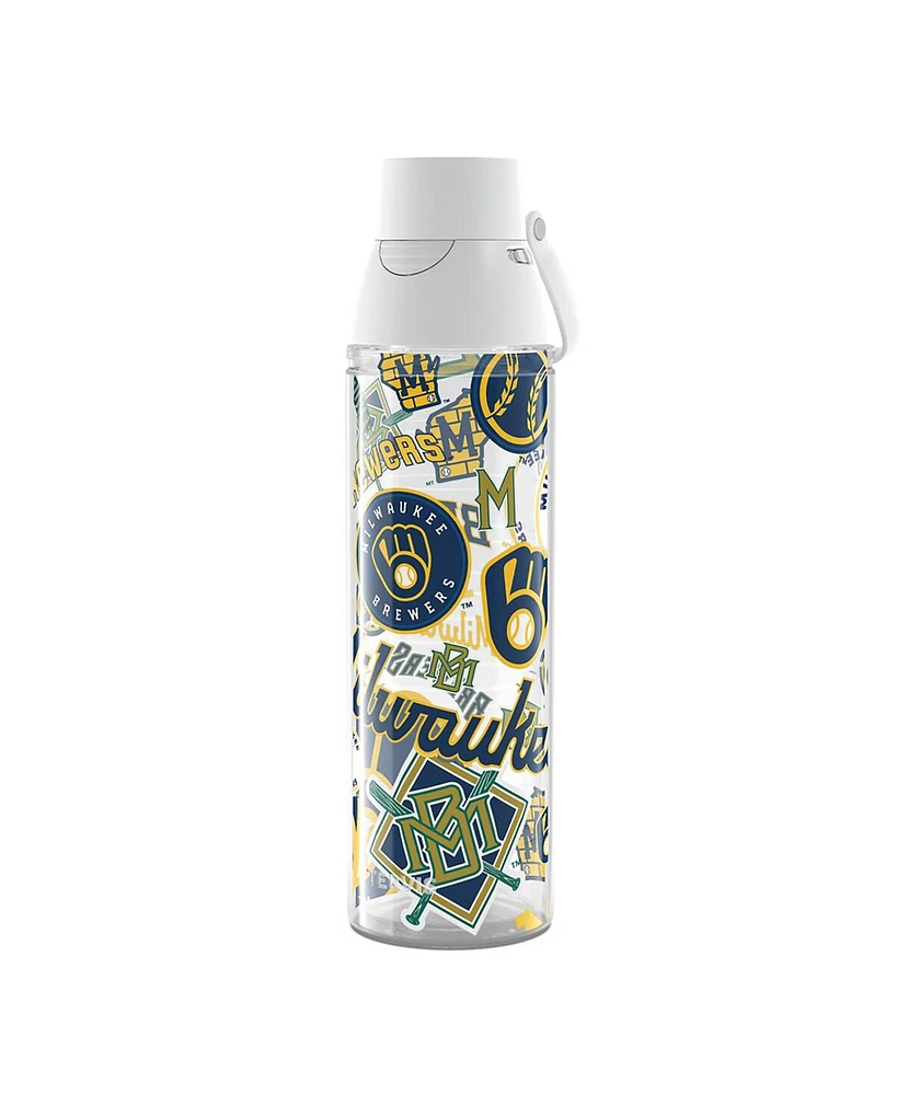 Tervis Tumbler Milwaukee Brewers 24 Oz Allover Venture Lite Water Bottle