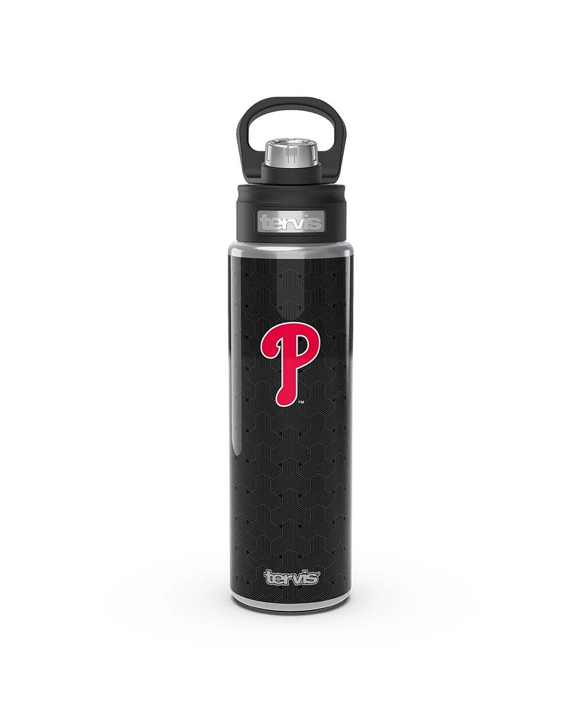 Tervis Tumbler Philadelphia Phillies 24 Oz Weave Stainless Steel Wide Mouth Bottle