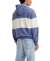 Levi's Men's Relaxed-Fit Drawstring Stripe Hoodie