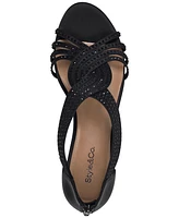 Style & Co Women's Ginifur Embellished Strappy Wedge Sandals, Created for Macy's