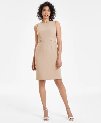 Anne Klein Women's Tab-Waist Sheath Dress