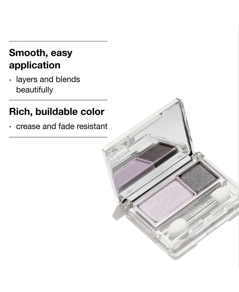 Clinique All About Shadow Duo Eyeshadow, 0.12 oz.