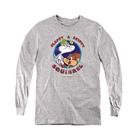 Animaniacs Boys Youth Slappy And Skippy Squirrel Long Sleeve Sweatshirt