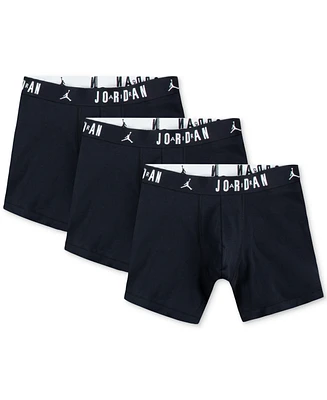 Jordan Men's 3-Pack Cotton Flight Jersey Boxer Briefs