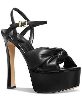 Michael Kors Elena Ankle-Strap Platform Dress Sandals