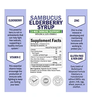 BioSchwartz Elderberry Syrup for Kids & Adults - Immune Support with Zinc, Vitamin C