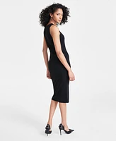 Bar Iii Women's Ribbed Bodycon Midi Tank Dress, Created for Macy's