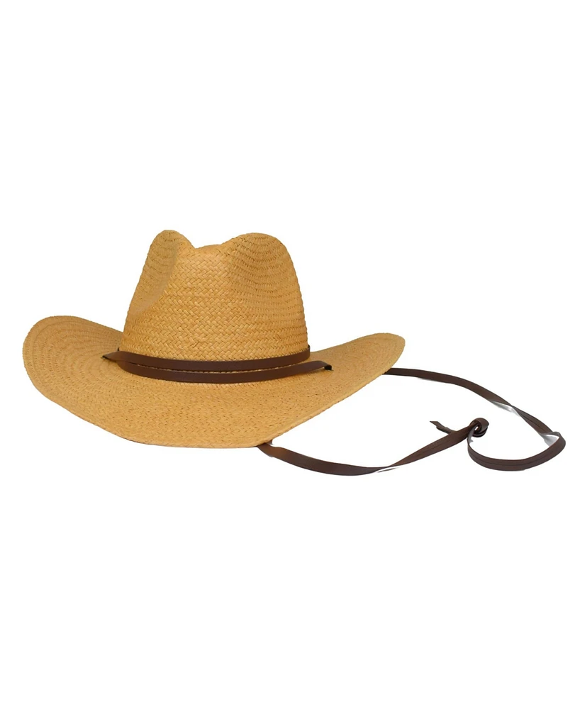 Marcus Adler Women's Straw Cowboy Hat