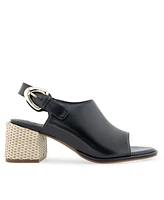 Aerosoles Women's Nora Buckle Strap Chunk Heel Sandals