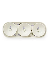 Portmeirion Sophie Conran Lavandula 4 Piece Bowl And Tray Set