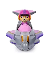 Paw Patrol Jungle Pups, Skye Falcon Vehicle, Toy Jet with Collectible Action Figure - Multi