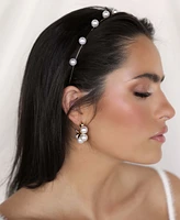 Ettika Imitation Pearl Studded Headband