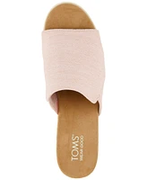 Toms Women's Diana Flatform Slide Wedge Sandals