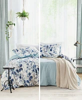 510 Design Gabby Reversible Floral Botanical Seersucker -Pc. Comforter Set