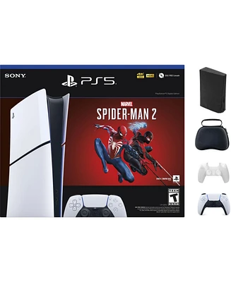 Sony PlayStation 5 Slim Console Digital Edition – Marvel's Spider