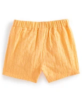 First Impressions Baby Girls Swiss Dot Woven Cotton Ruffled Shorts, Created for Macy's