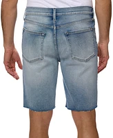Lazer Men's Slim-Fit Stretch 9-1/2" Denim Shorts