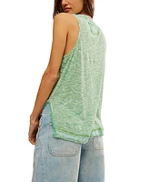 Free People Women's Love Language Striped Scoop Neck Tank Top