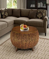 Gallerie Decor Bali Breeze Round Storage Table