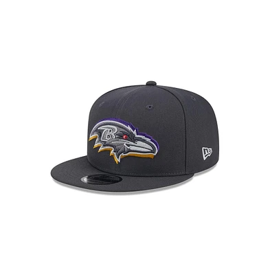 Men's New Era Baltimore Ravens 2024 Nfl Draft 9FIFTY Snapback Hat