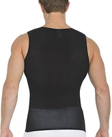 Instaslim Men's Big & Tall Power Mesh Compression Sleeveless V-Neck Shirt