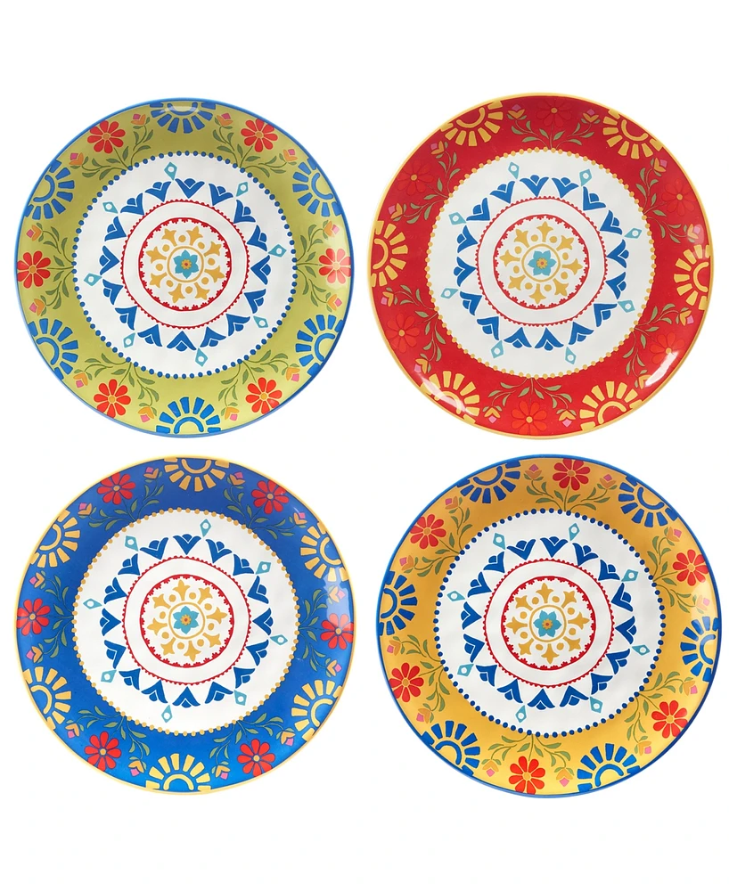 Certified International Spice Love Dinner Plates Set of 4